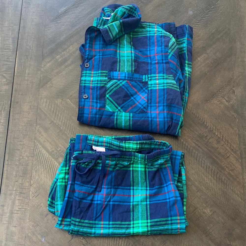 Wondershop Men’s blue & Green Plaid pajama set
